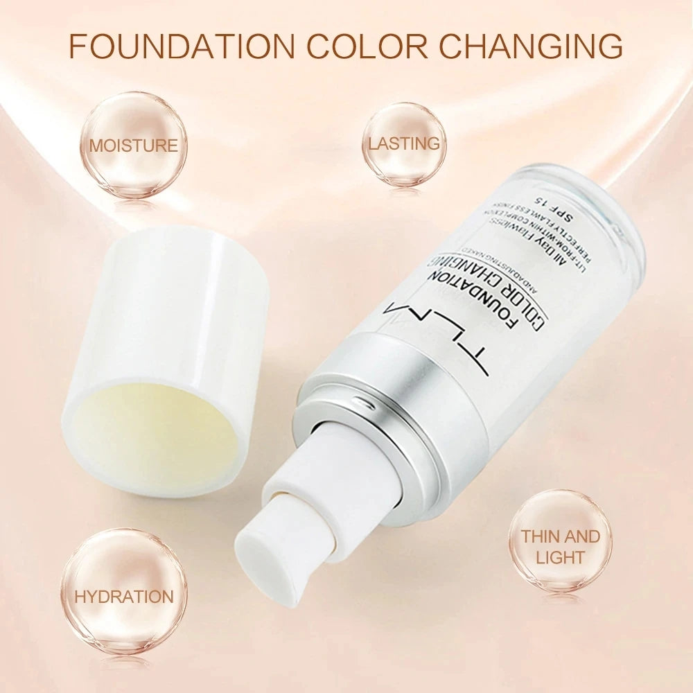 TLM Flawless Colour Changing Foundation