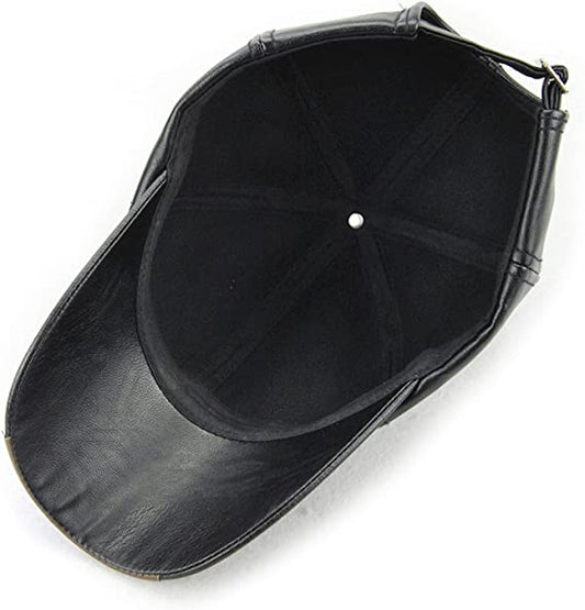 Jamont Leather Baseball Cap