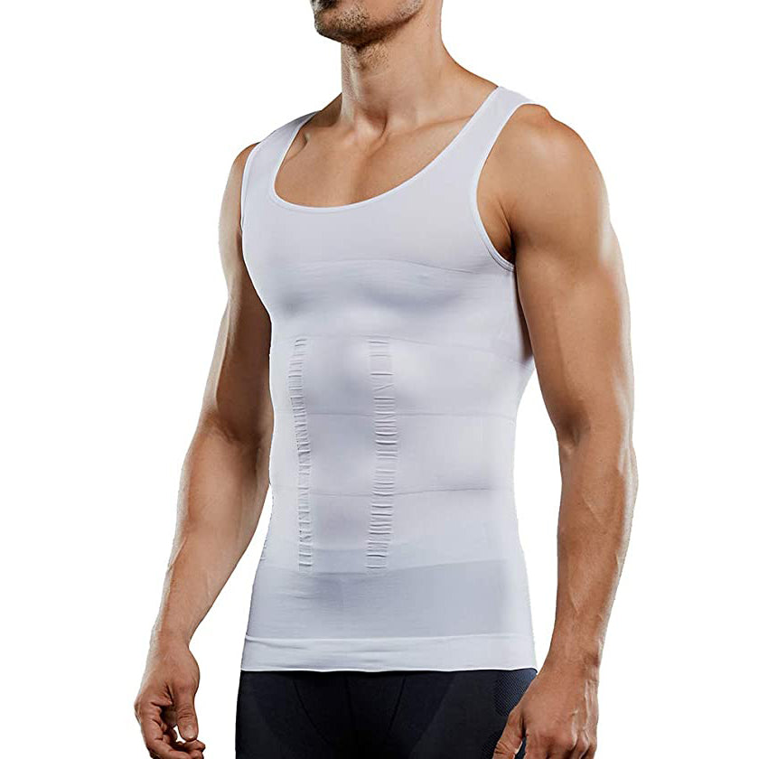 Men's Slimming Body Shaper Vest Shirt【2PC/Pack】