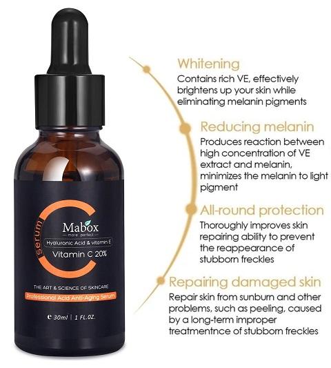 Mabox Award Winning Acne Clarifying Vitamin C Serum