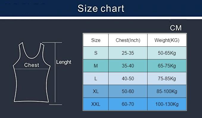 Men's Slimming Body Shaper Vest Shirt Abs Abdomen Slim【2PC/Pack】