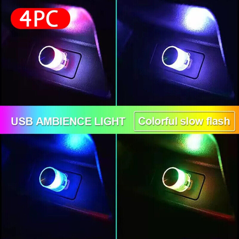 Colorful flashing atmosphere lights【4PCS/Pack】