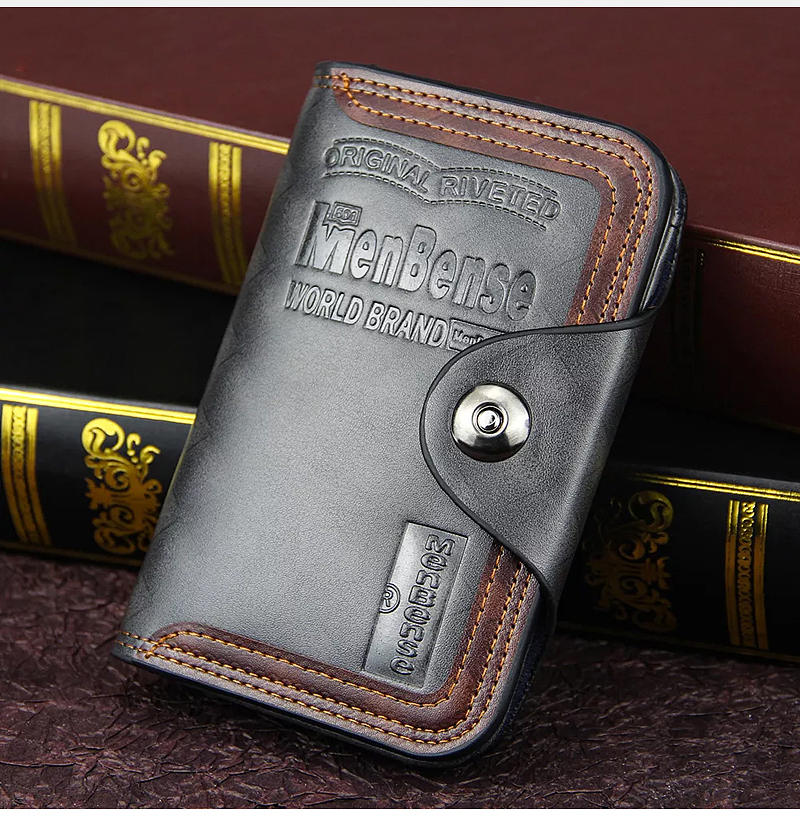 Retro Tri-Fold Wallet