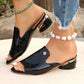Women's Open Toe Slide Sandals