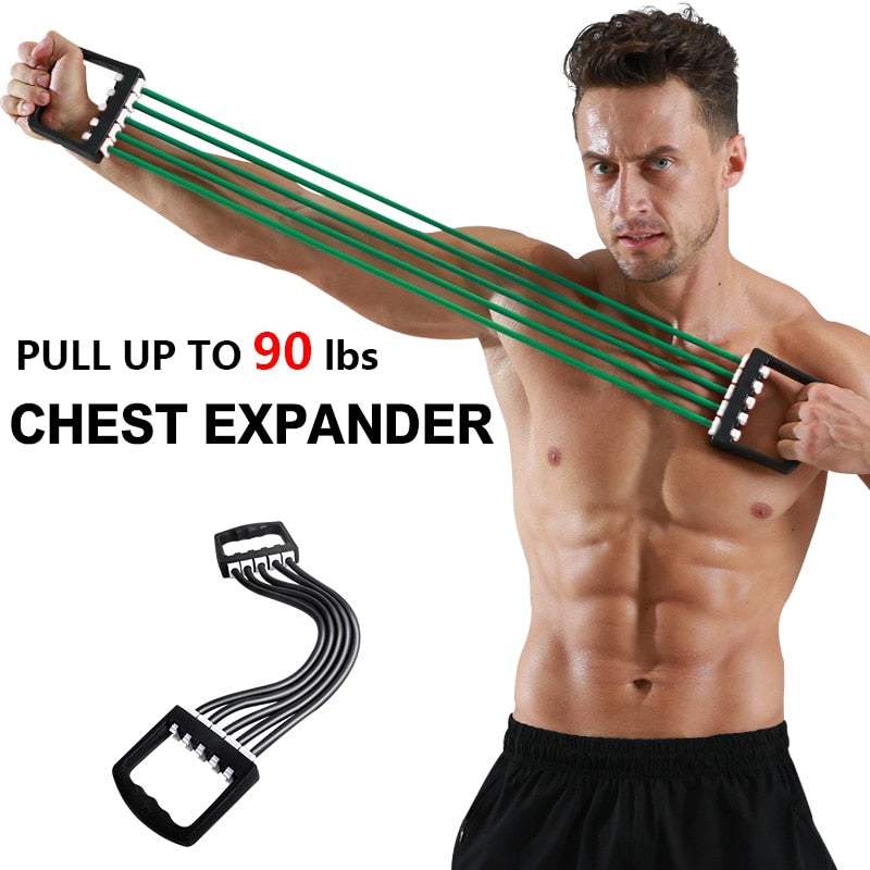 Adjustable Home Fitness Chest Expander