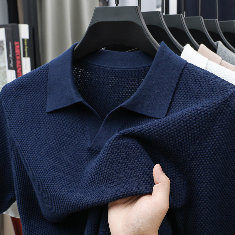 Men's Knitted Polo Shirts