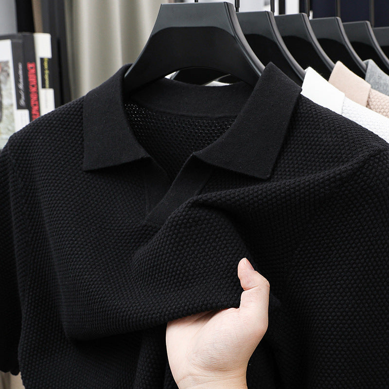 Men's Knitted Polo Shirts