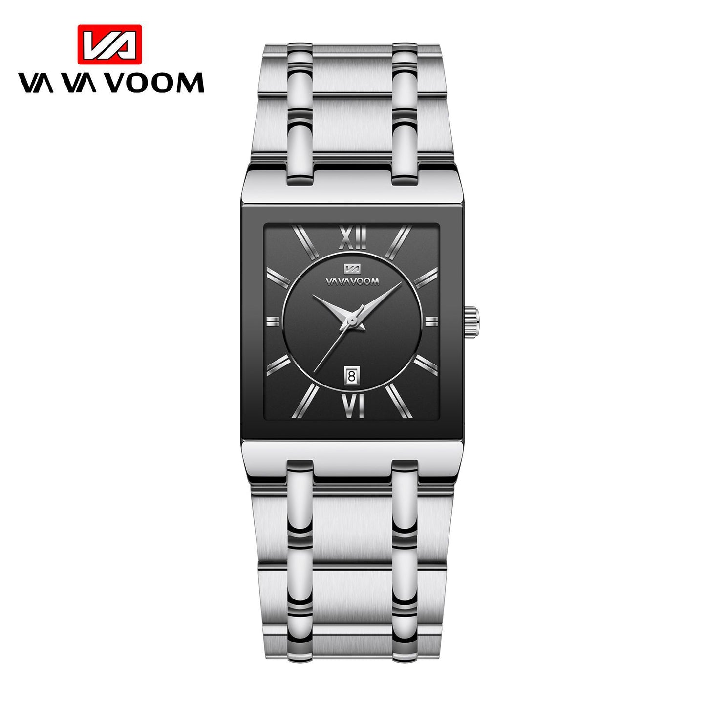 Men's Square Quartz Watch