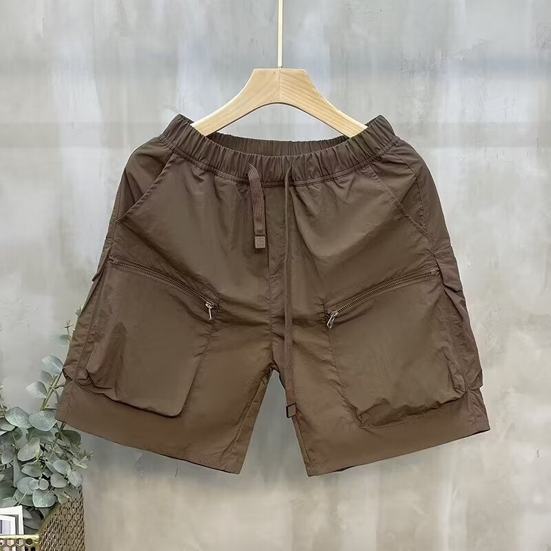 Outdoor Loose-Fit Cargo Shorts