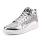 Men Glitter Sneakers Shoes