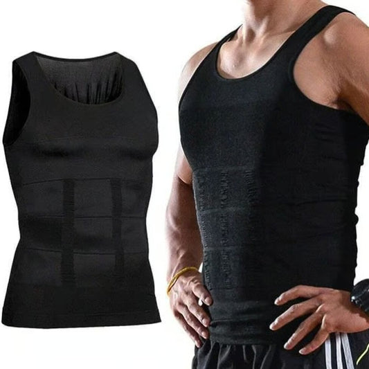 Men's Slimming Body Shaper Vest Shirt【2PC/Pack】