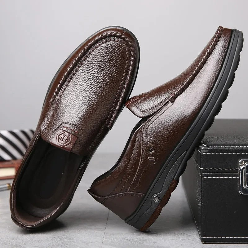 Men's Business Soft-Insole Leather Loafers