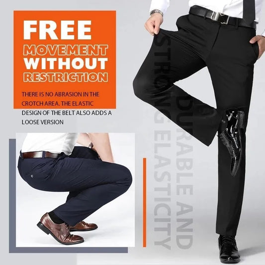 Men's Icy Silk Suit Pants