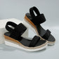 Comfortable Women's Elastic Band Wedge Sandals