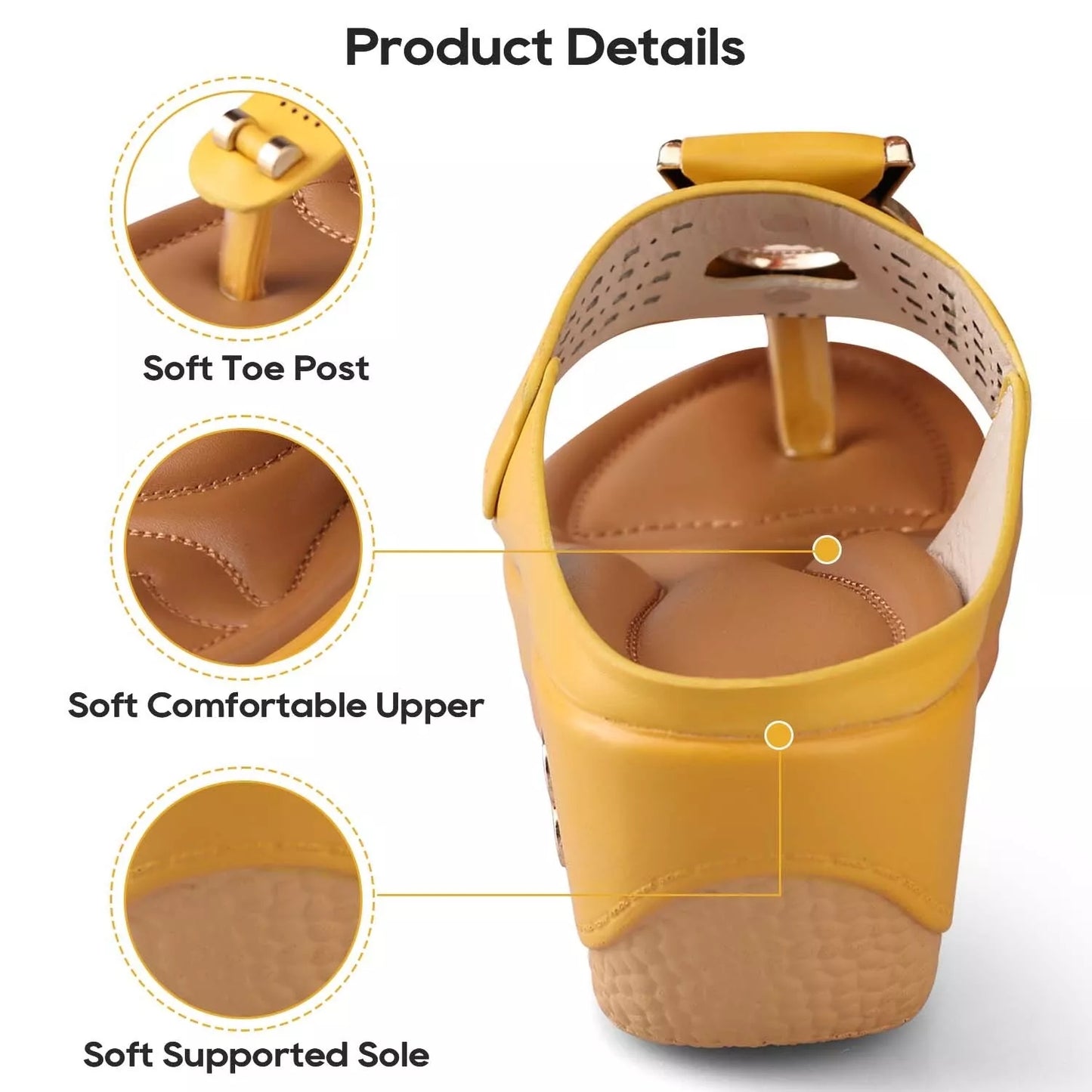 Fashion Thick Sole Slippers