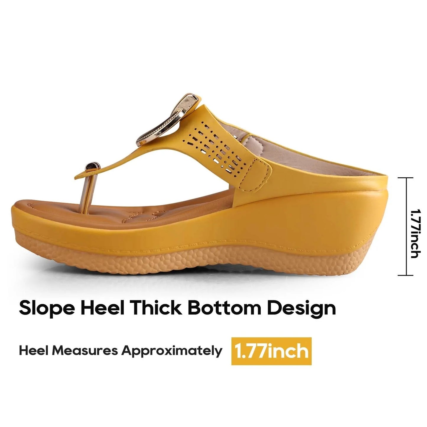 Fashion Thick Sole Slippers