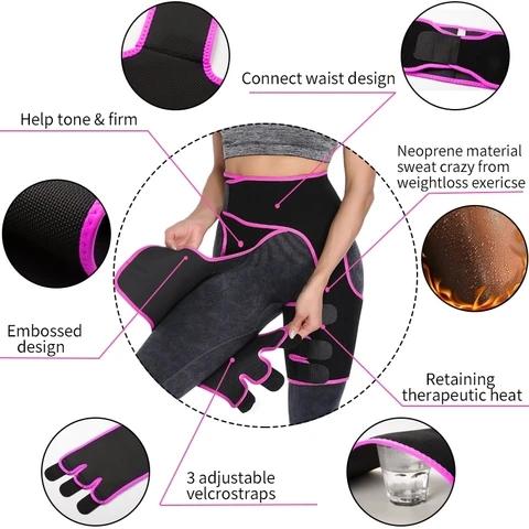 Booty Sculptor Thigh Trimmers, 3-in-1 Butt Lifter, Waist Trainer & Thigh Trimmer