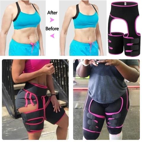 Booty Sculptor Thigh Trimmers 3 in 1 Butt Lifter Waist Trainer Thigh Trimmer