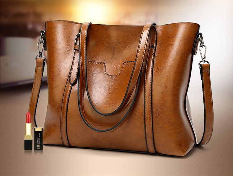 Large Capacity Leather Handbag【Time Limited Offer 3999Ksh】