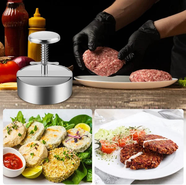 Manual Meat Press for Hamburger Patties