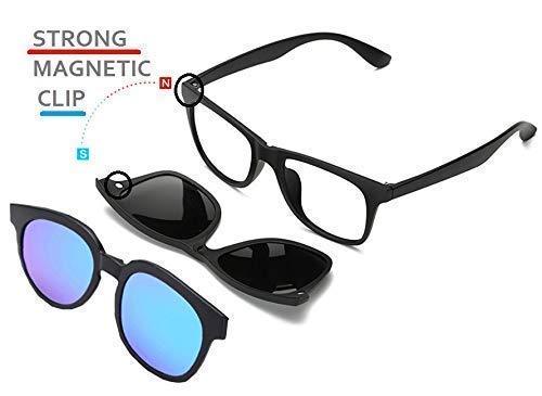 6 In 1 Changed 5 Lenes Magnet Polarized Sunglasses