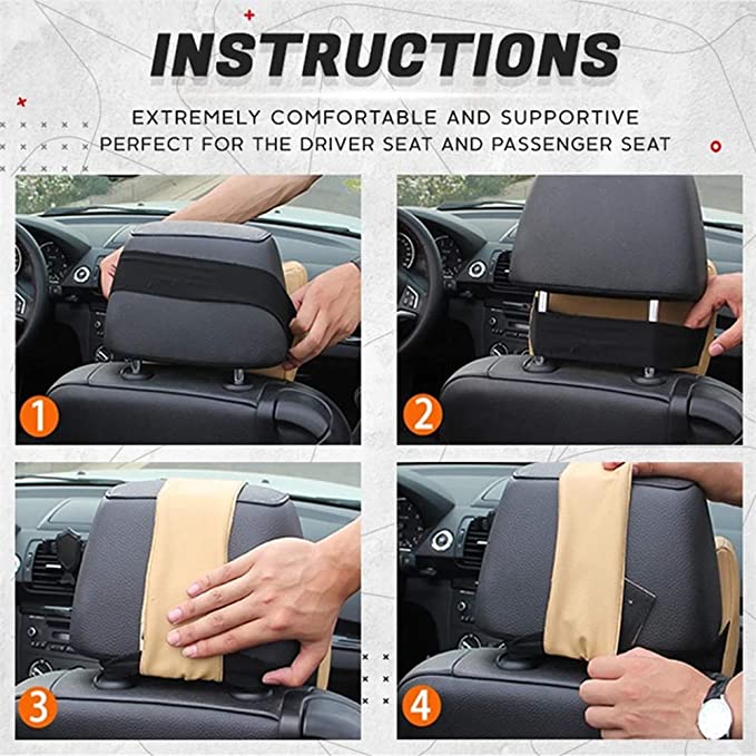 Car Seat Neck Rest Cushion Iwamoto Shop KE