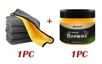 🥰Beeswax Polish Package【1 Set=1 PC Double-Sided Towel + 1 PC Beeswax Polish】