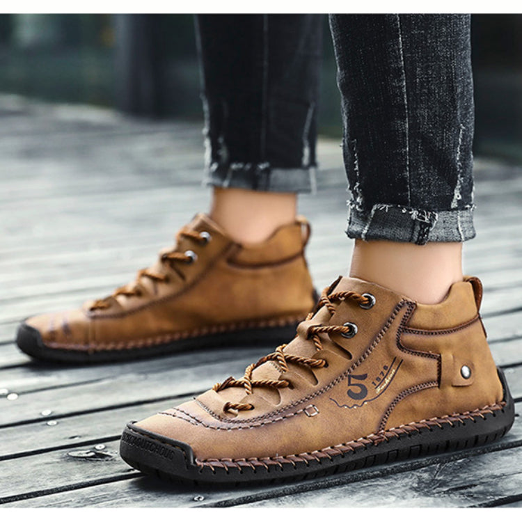 Fashion Men's Leather Casual Shoes – Iwamoto Shop KE