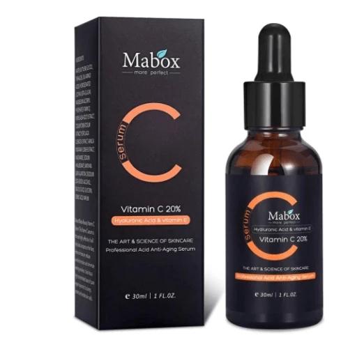 Mabox Vitamin C Serum;  Mabox 2.5% Retinol Moisturizer Face Cream [Buy Package Save 600KSH]