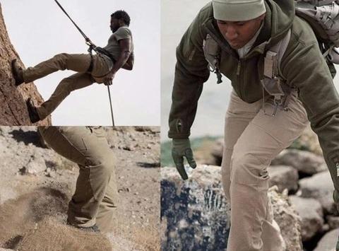 Multifunction Outdoors Well-equipped Tactical Waterproof Durable Pants【Grey Color/Khaki Color】